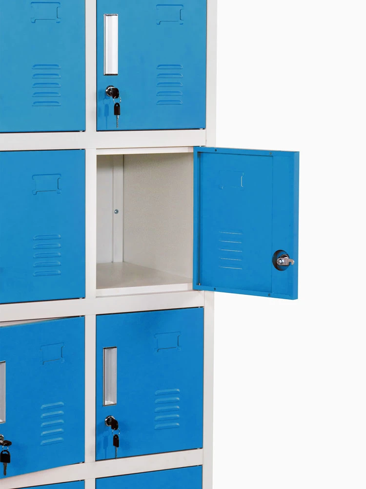 Durable Staff Storage Locker 15 Door Mini Box Locker