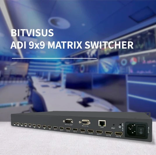 Newly Launched Support Hdcp1.4 4X4 HDMI Matirx Switch