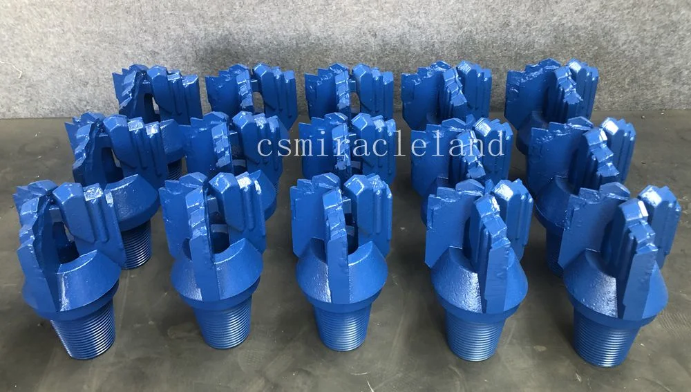 Tungsten Carbide Three-Wing Step Drag Bit, Open Hole Drill Bit