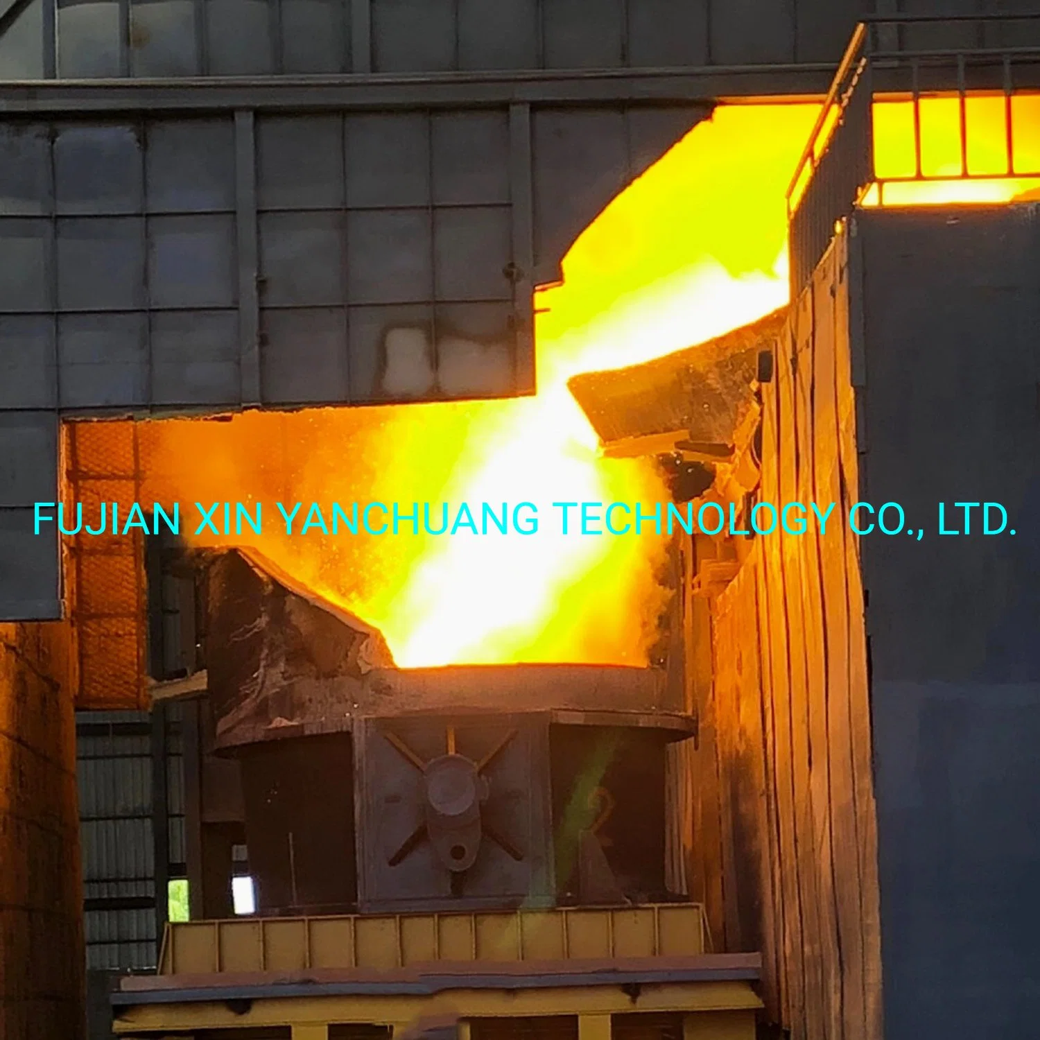 Induction Furnace Steelmaking Smelting Workshop Dedusting Hood