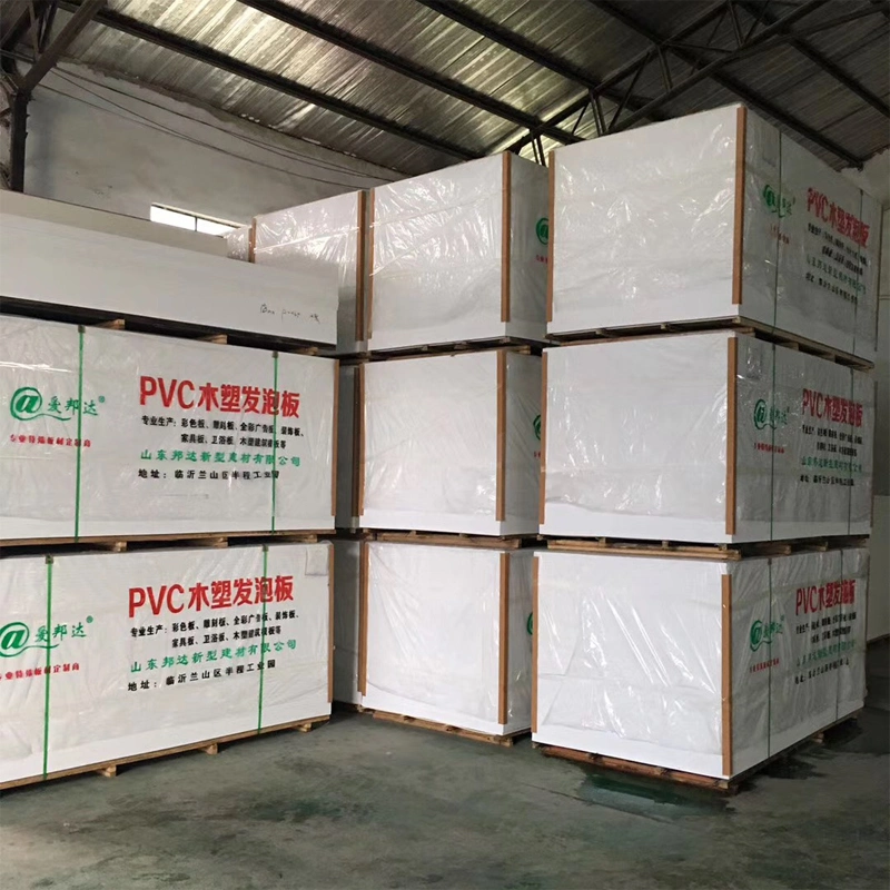 1220*2440mm Waterproof Laminated PVC Foam Board for Furniture