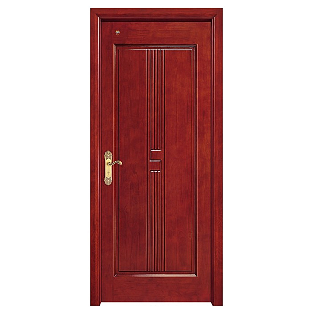 Hot Sale Solid Wooden MDF PVC Panel Sliding Security Modern Interior Manufacturers Door