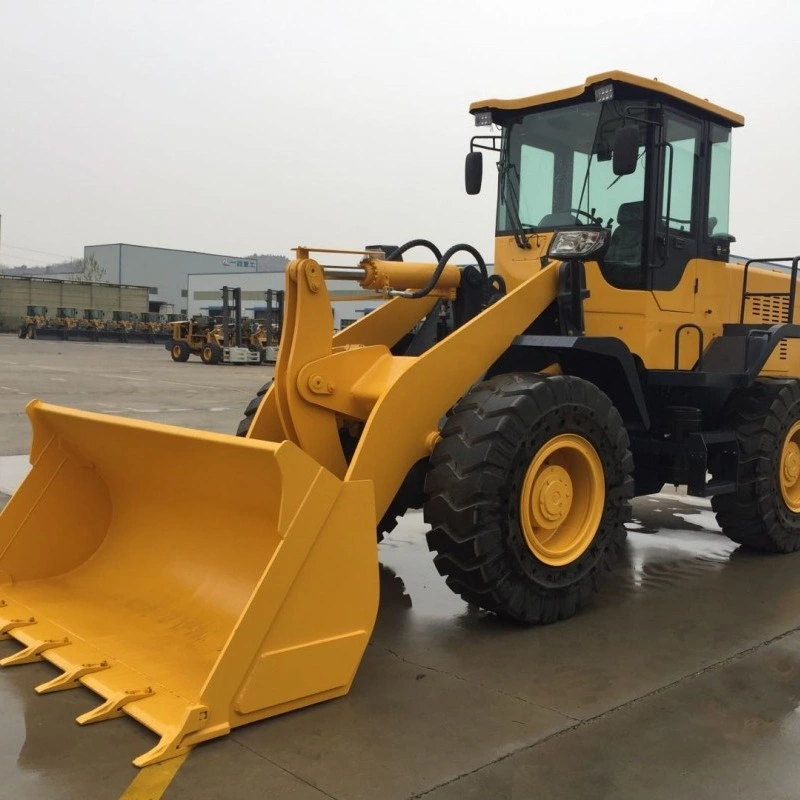 4WD Front End Loader with Hydraulic Joysticks Control 3 Ton Wheel Loader on Hot Sale.