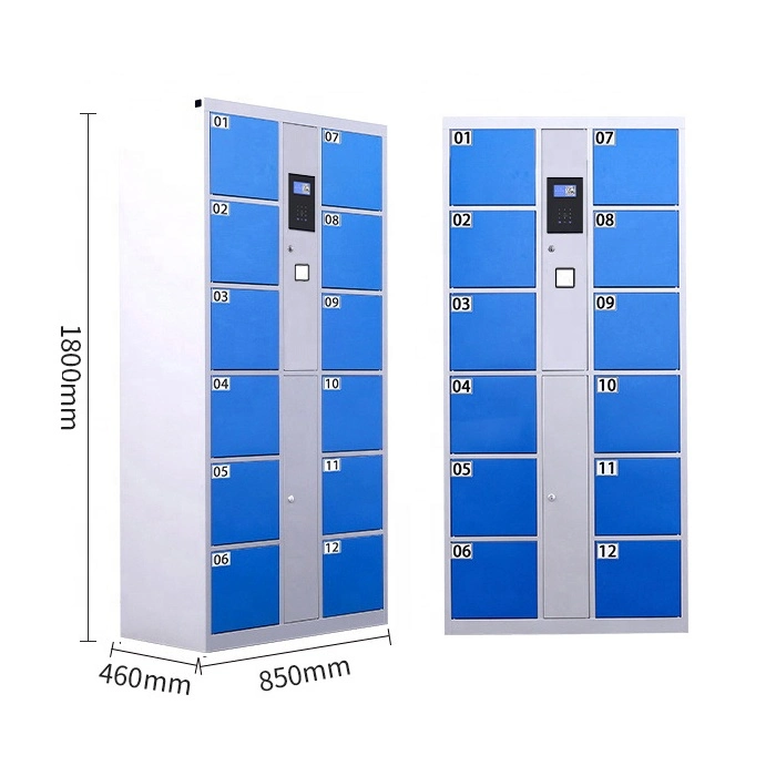 Qr Code Locker Electronic Parcel Storage Cabinet Touch Screen Digital Smart Locker