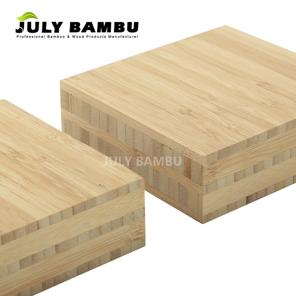 40mm Carbonized Vertical Bamboo Woven Plywood / Panel for Solid Wood Table Top