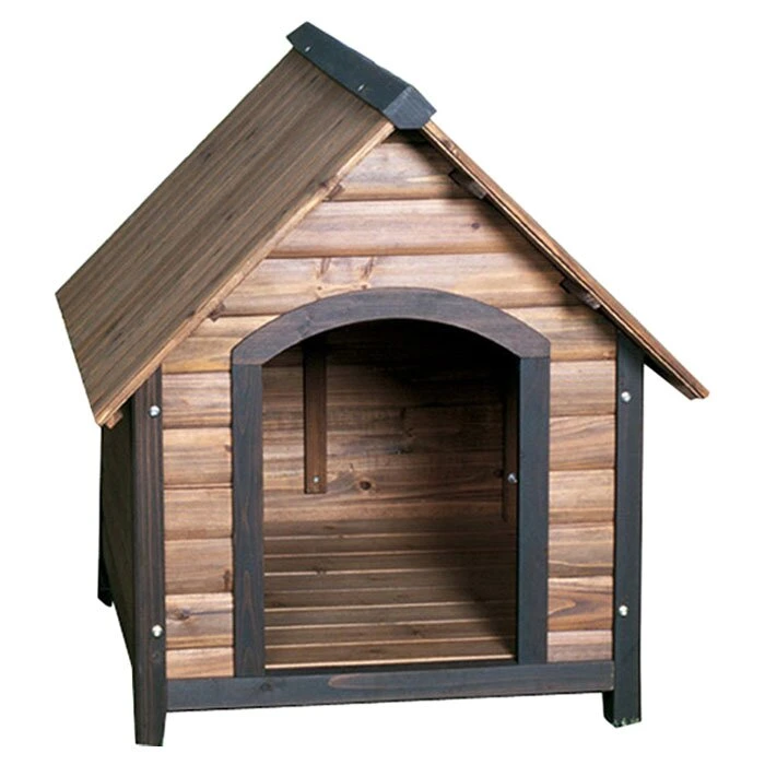 Bohn Hut Shaped Wooden Pet Dog House 0218