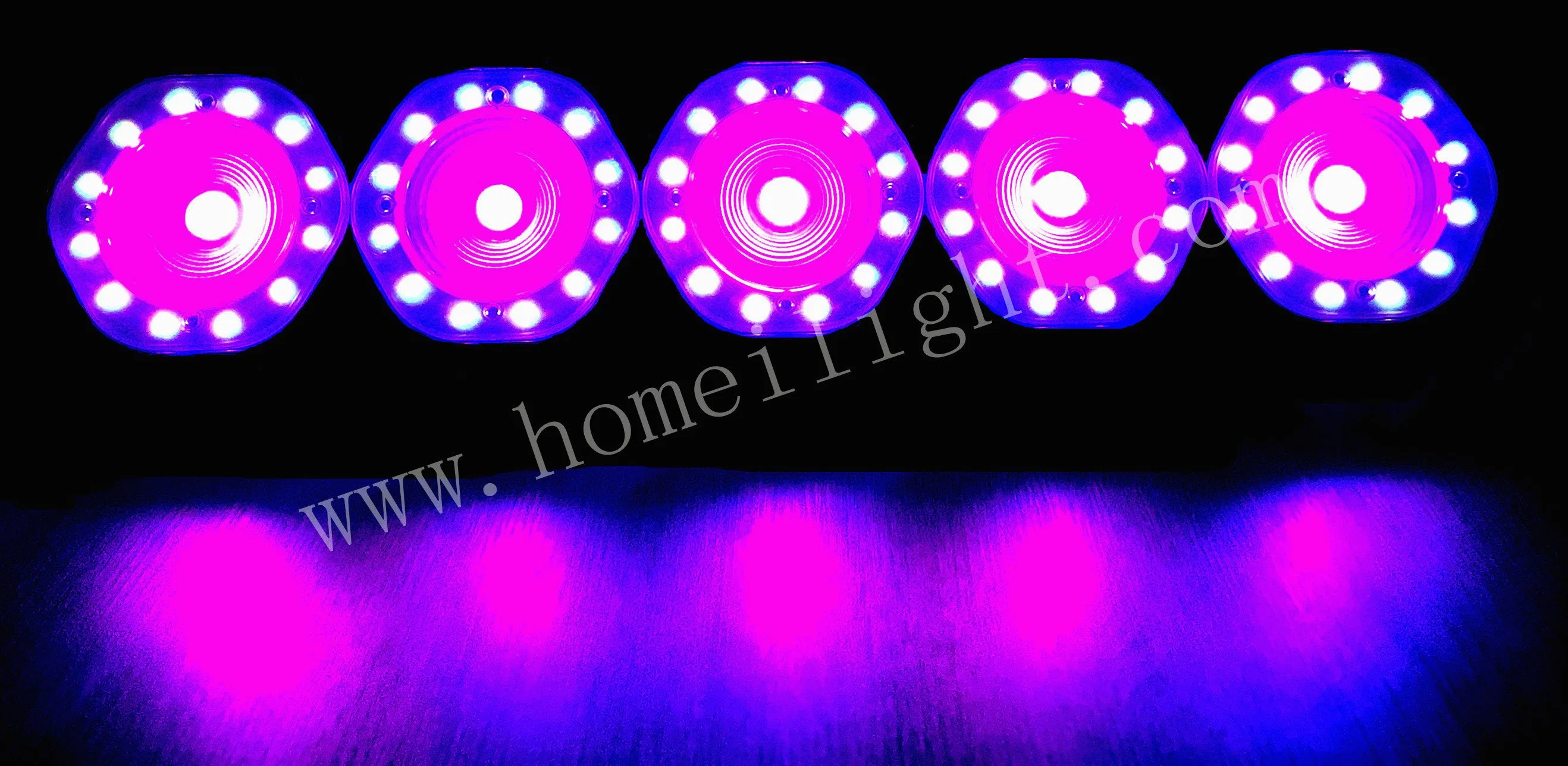 2020 Nuevo LED 5 ojos Chameleon Barra de luces de discoteca parte