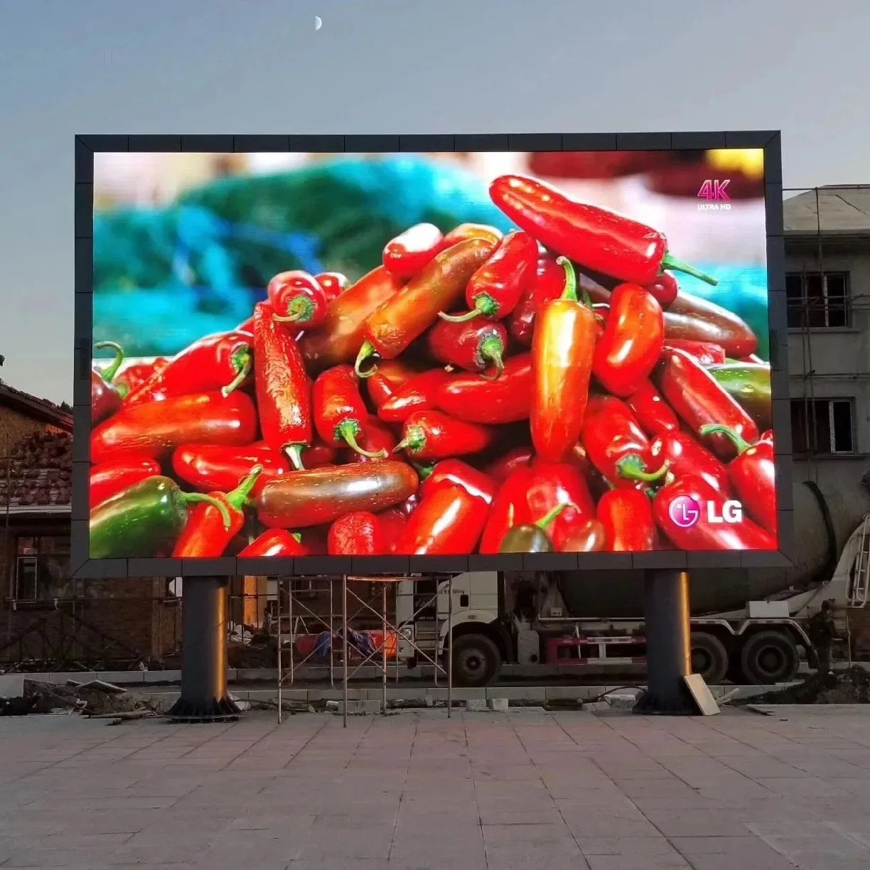 Outdoor P8 feste Installation Vollfarbe Digitale Werbung Reklametafel LED Bildschirmpreis Anzeigen