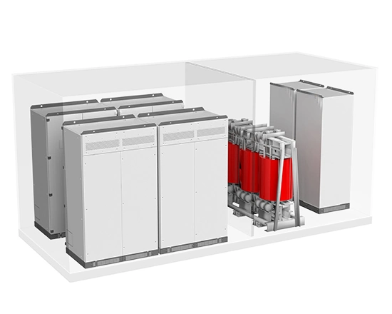 Lithium 500kwh Power Energy Hybrid System USV Power Station Batterie Packs Energiespeicher Container