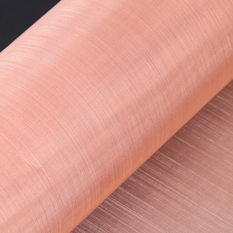 Plain Woven 200 250 300 0.025mm Shielding Fine Copper Wire Mesh Screen