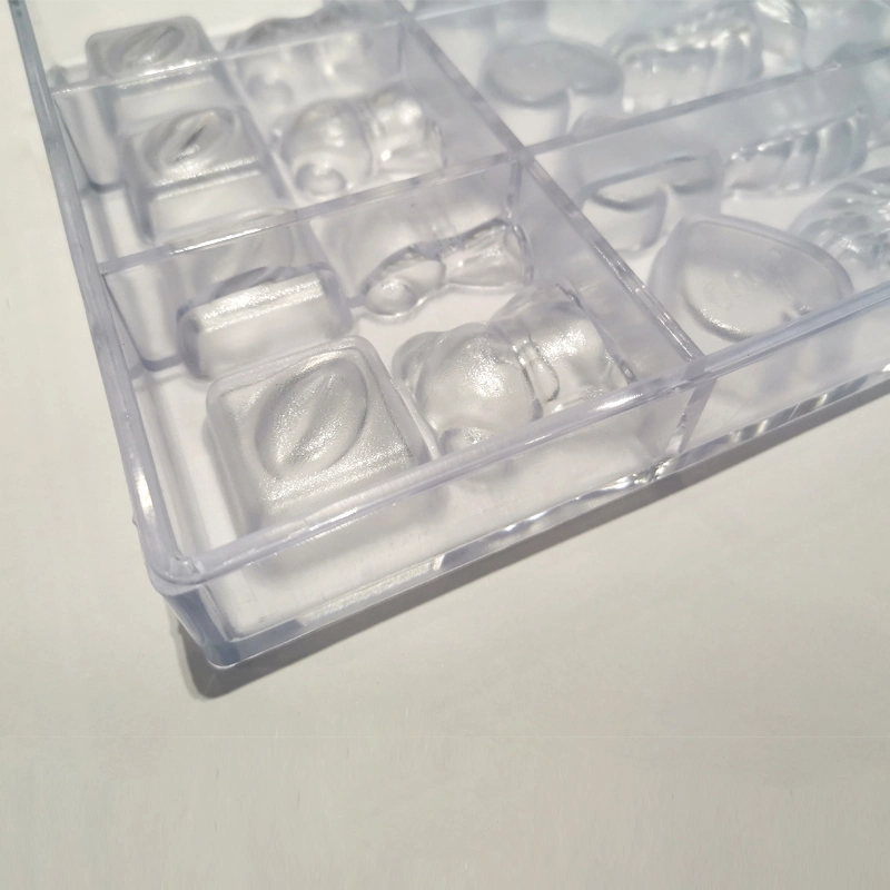 Multi Cavity Safety Used Plastic Mould Polycarbonate Chocolate Bar Molds