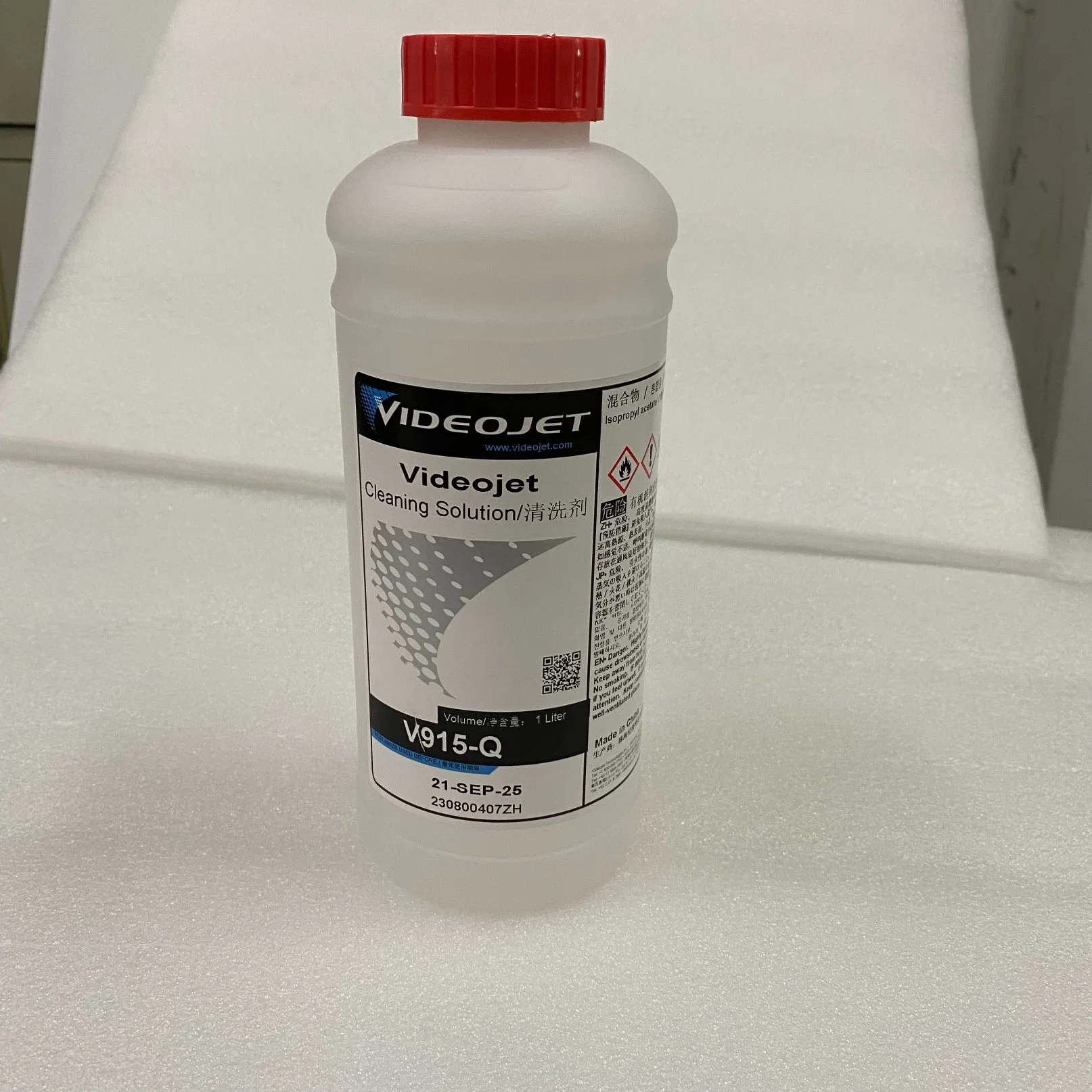 Videojet 1000 ml original V915-Q la solución de limpieza disolvente para V462 V532 V6263 Tinta