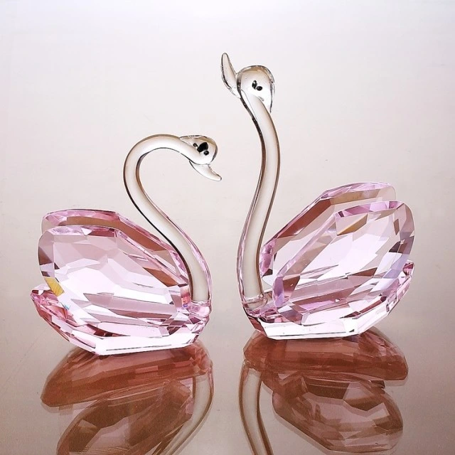 Presente Bonito do Casamento de Cristal Swan (ks033)