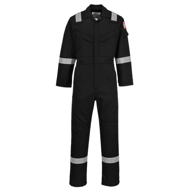 Защитная одежда для высоких требований к безопасности Промышленная защита Светоотражающие рабочие брюки Огнестойкая однокомпонентная униформа для одежды