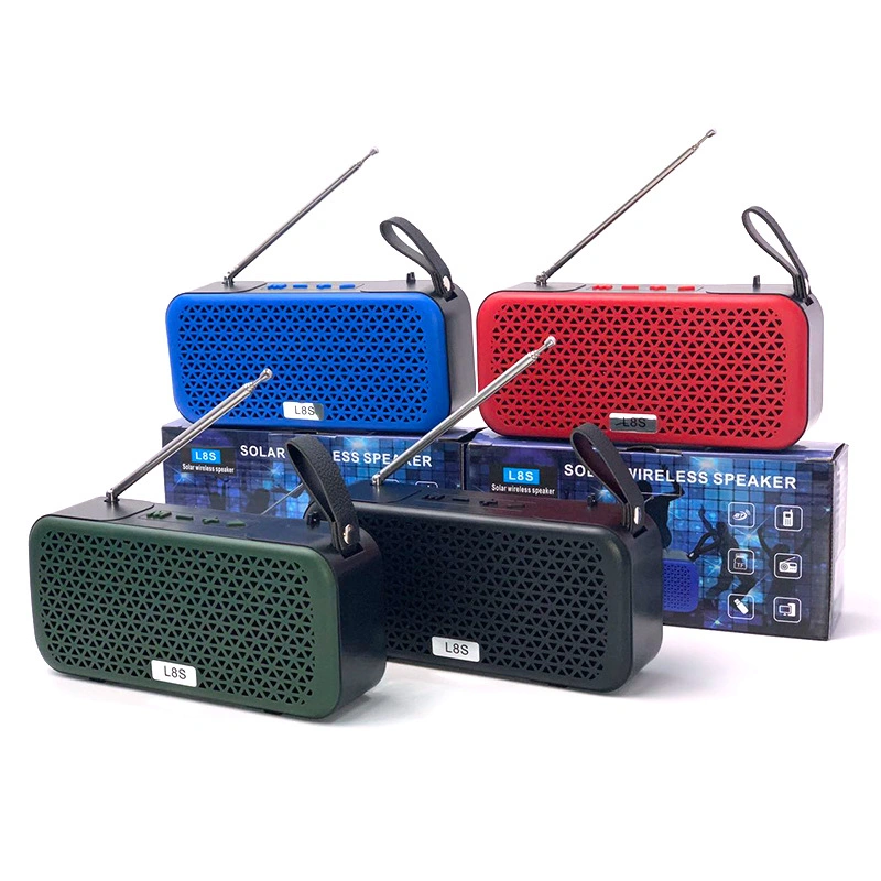 Portable Solar Battery Charging Wireless L8s Speaker