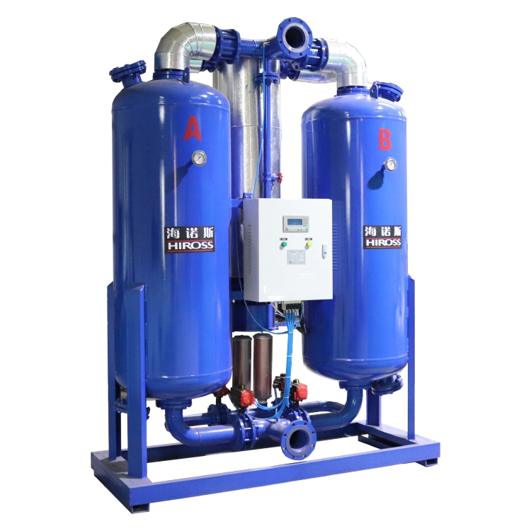 Adsorção regenerativa Secador de ar de adsorção compressor de ar do secador de ar comprimido Secador