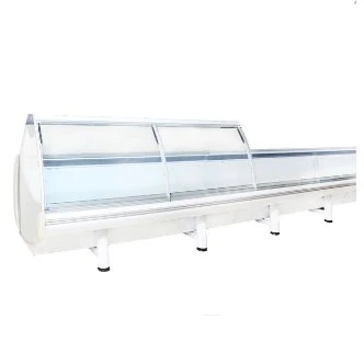 Commercial Supermarket Serve-Over Food Counters Wholesale/Supplier Commercial Deli Refrigerator