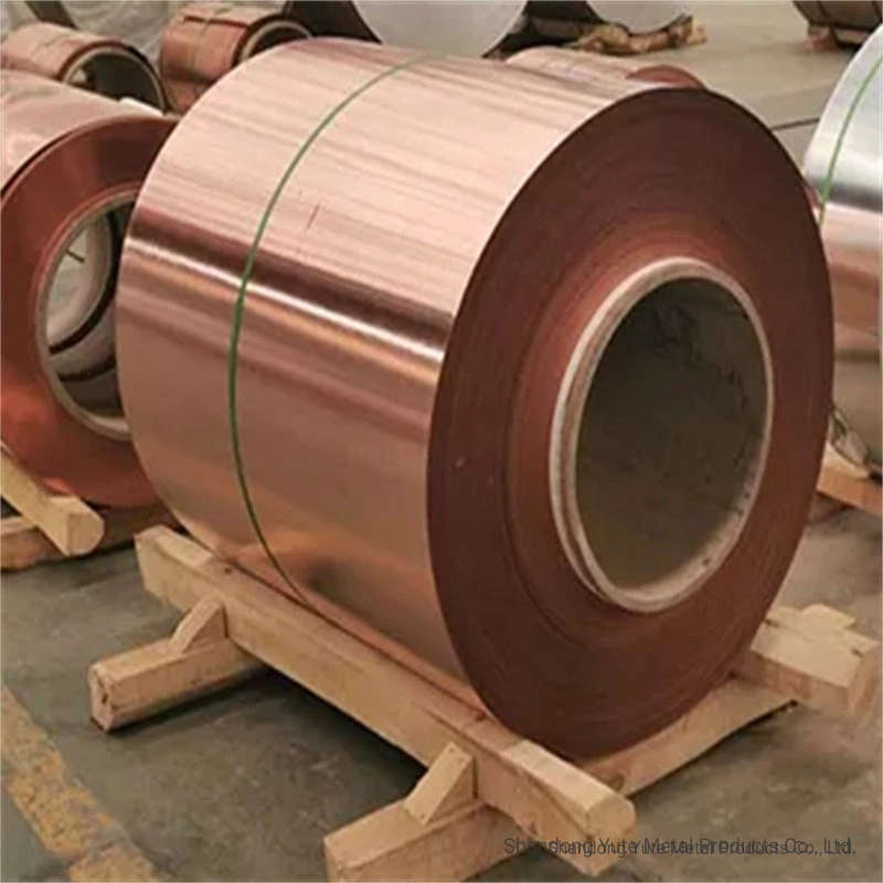 Fábrica de Cobre Coil Ventas directas de Rendimiento de alta calidad/alto costo Estándar Nacional T1, T2, T3, TU1, Tu0, TU2, TP1, TP2 ASTM C10100, C10200 bobina de cobre rojo / bobina de cobre rojo