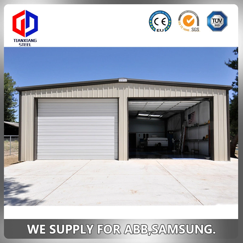 Cheap Light Frame Steel Structure Warehouse Steel Structure Garage Prefab House