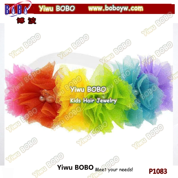 Party Items Wedding Flower Hair Flower Dance Ballet Bun Dance Products Baby Hair Jewelry (P1027)