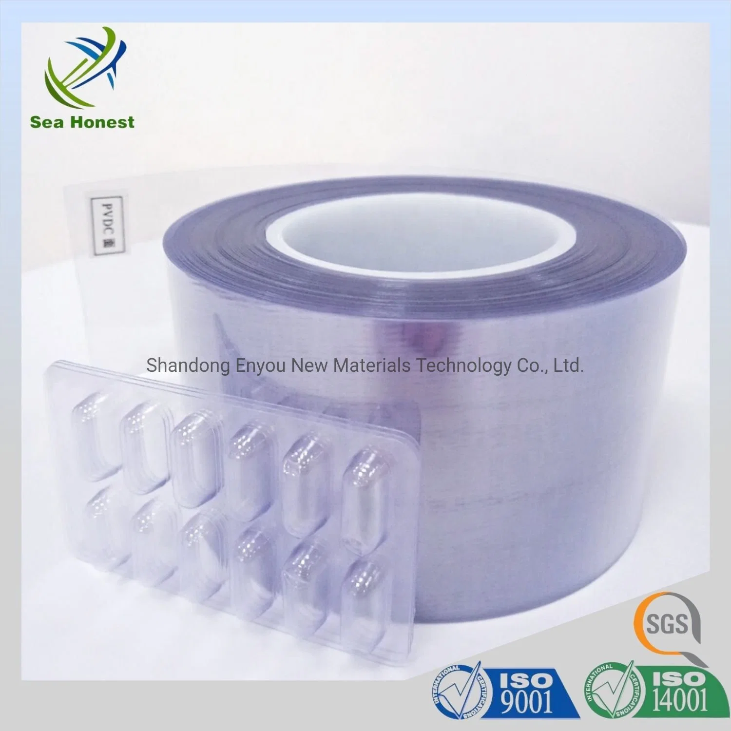 2022 Factory Price Pharma Grade PVC PVC/PVDC PVC/PE Rigid Film Sheet for Medicine Blister Package