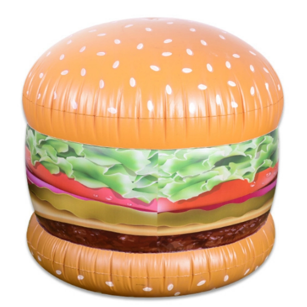 Children′ S Embellecimiento Hamburger agua juguete Publicidad decoración Modelo Inflatable