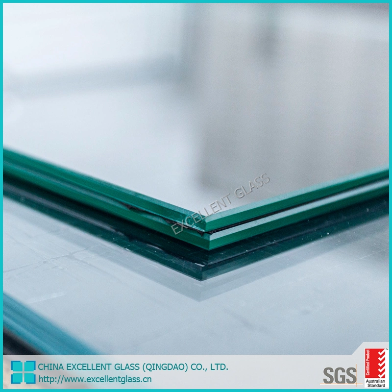 Clear/Ultra Clear/White/Tempered /Toughened/Low-E Balustrade/Mirror /Laminated Glass 8.76mm 10.38mm 10.76mm Clear Color Milk Tempered/ Laminated Glass for Raili