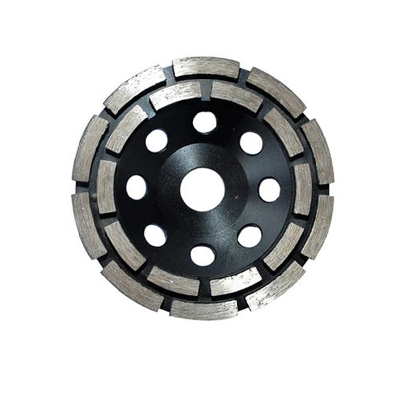 Segmented Double Row Diamond Cup Grinding Wheel