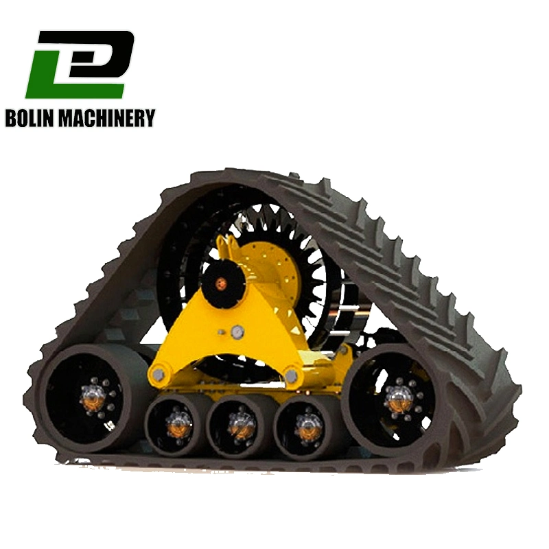 Combine Harvester Crawler Track Wheel Rubber Undercarriage Assembly for Claas Lexion 500 540 600 740 750