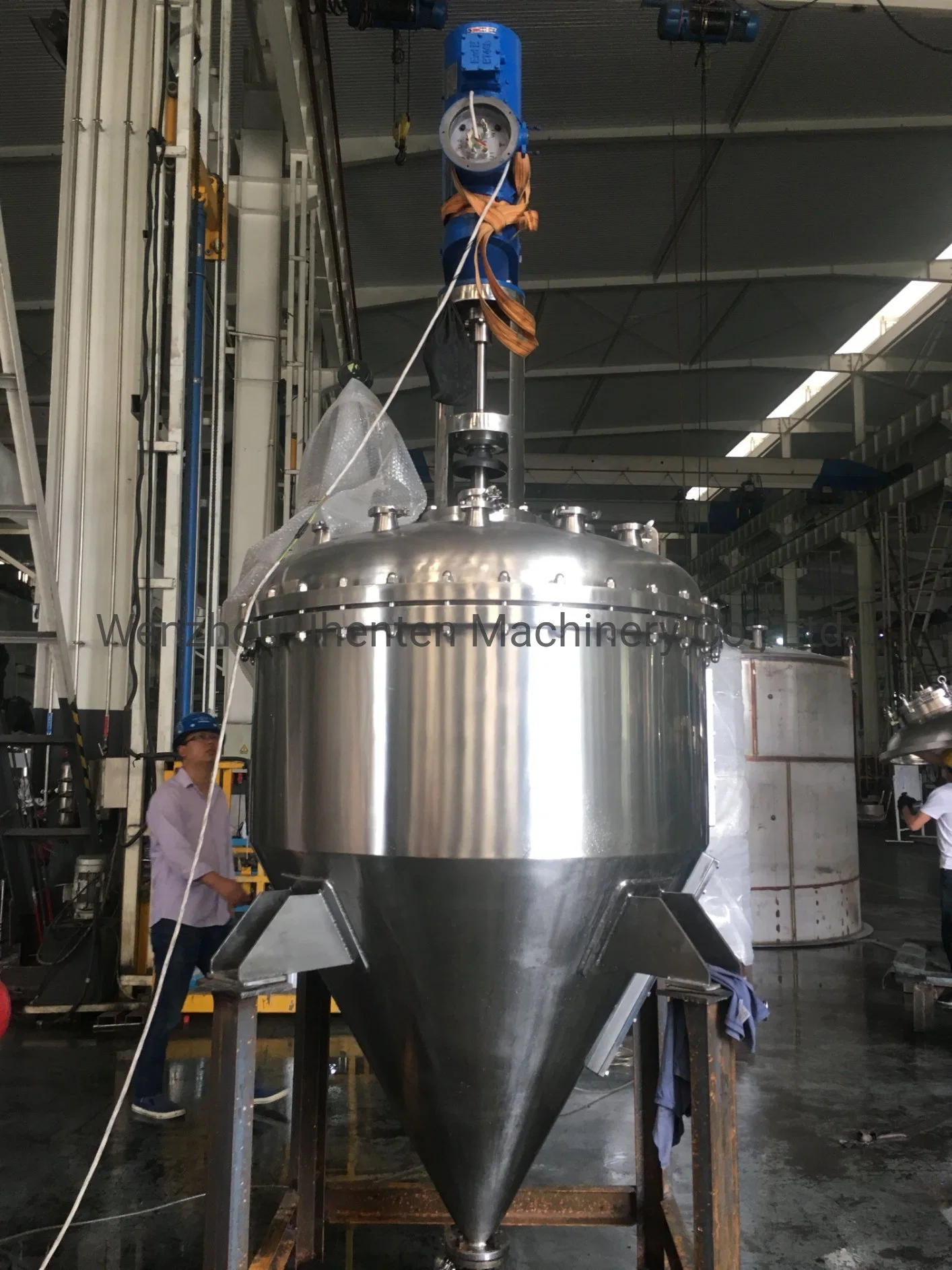 Explosion Proof Agitator 1200L Pressure Vessel