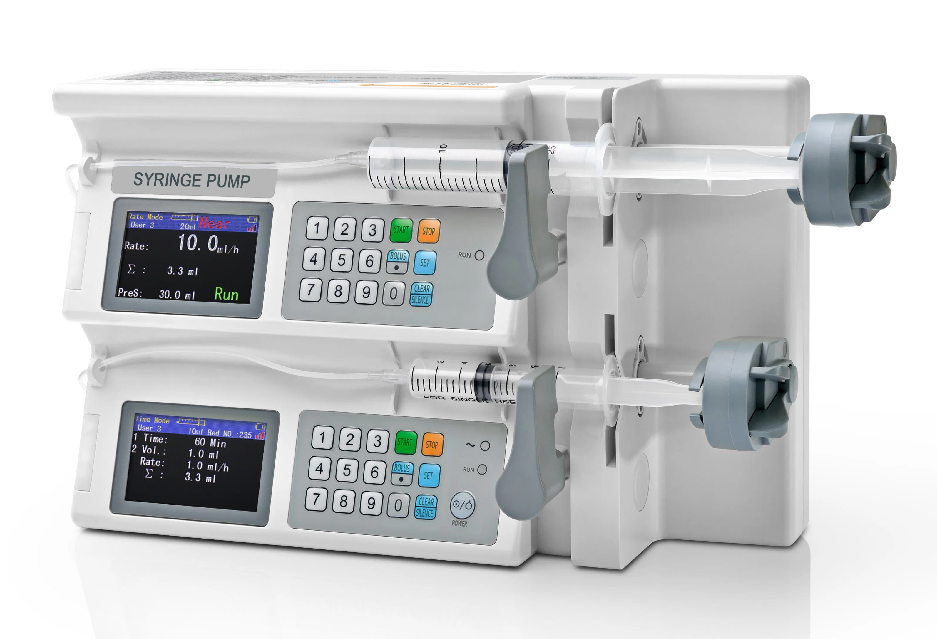 500III Medical Advanced Double Channel Automatic Syringe Pump with High quality/High cost performance 