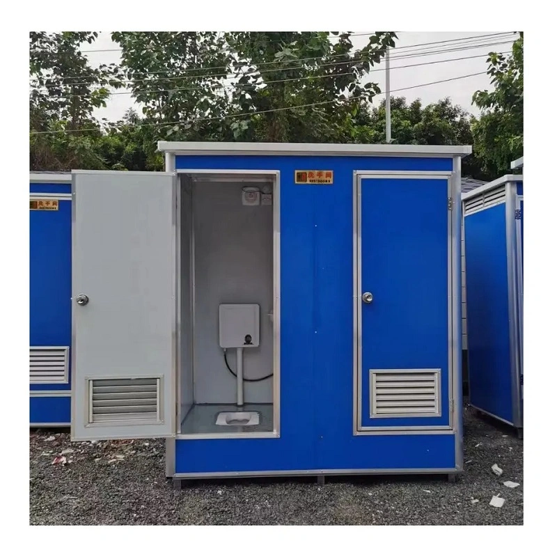 Automático al aire libre baño público moderno prefabricados wc aseos móviles portátiles para la venta