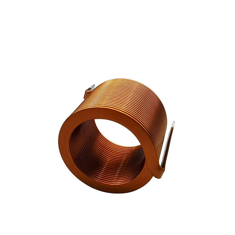 Custom Copper Flat Wire Induction Choke Coils High Current Power Inductor Choke Air Core Coil