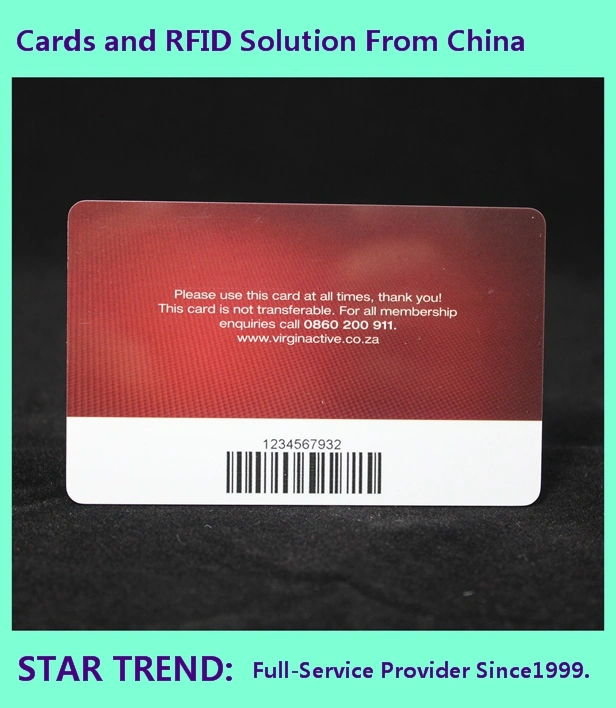 PVC/Pet/Paper Smart Barcode Card Used as Business Card, VIP Card, Access Card, Game Card, Membership Card, Prepaid Card, Gift Card, Loyalty Card