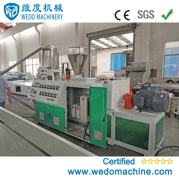 High Productivity PVC Pelletizing Machine to Make Granules From Waste PVC Film, PVC Plastic Pellet Cutter Machine