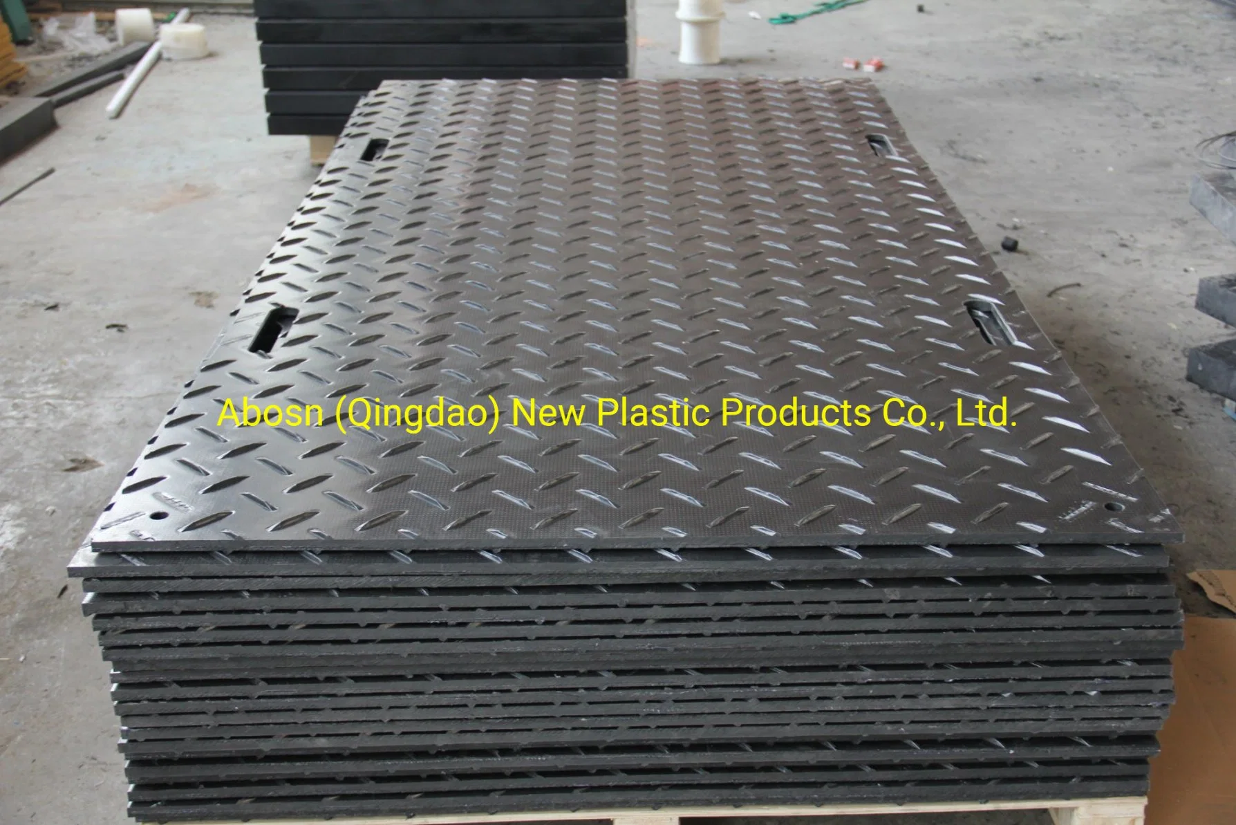 Safety Walkway Composite Plastic Construction Temporary Road Access Mat