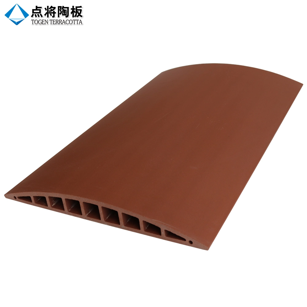 Togen Red Square Terracotta External Facade Louver