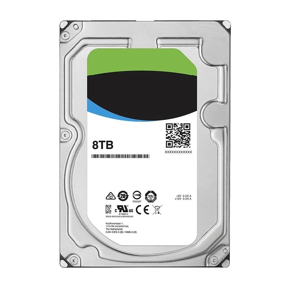 Wholesale/Supplier Original New Enterprise Hard Disk SATA 16t 4t 8t 10t 12t HDD Hard Driver 7200rpm 6GB/S HDD