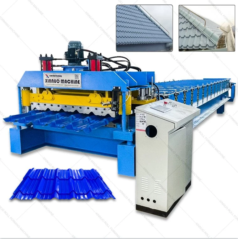 Professionelle Versorgung Machen 960 Glasierte Fliesen Dachpaneel Roll Forming Maschine