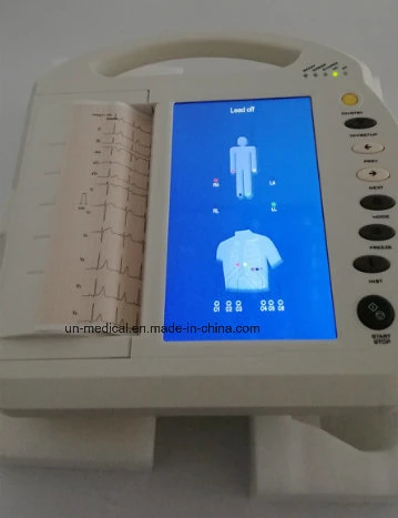 Un8012 Medical Rechargeable Twelve Channels Portable ECG EKG Machine