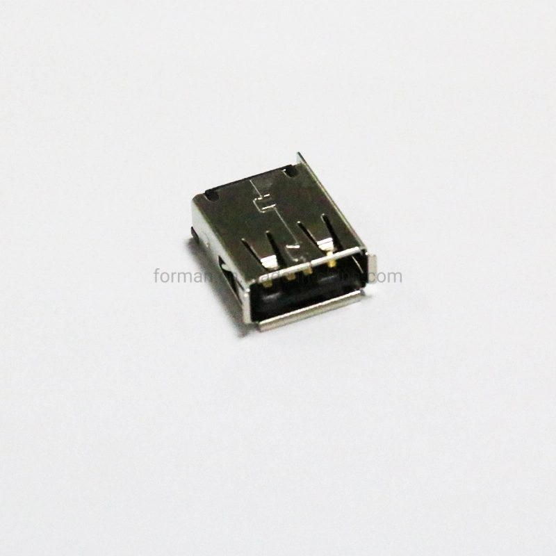 Conexión de entrada superior placa PCB ACCESORIO USB versión 2.0 directamente SMT toma para cargar móviles Adapoter / Banco de potencia