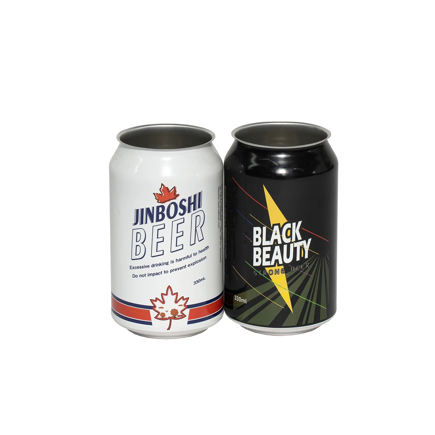 Canettes de bière et de boissons Silver Plain de 250 ml, 330 ml, 355 ml, 473 ml, 500 ml et 1000 ml avec revêtement alimentaire pour brasserie, eau gazeuse et boissons énergisantes