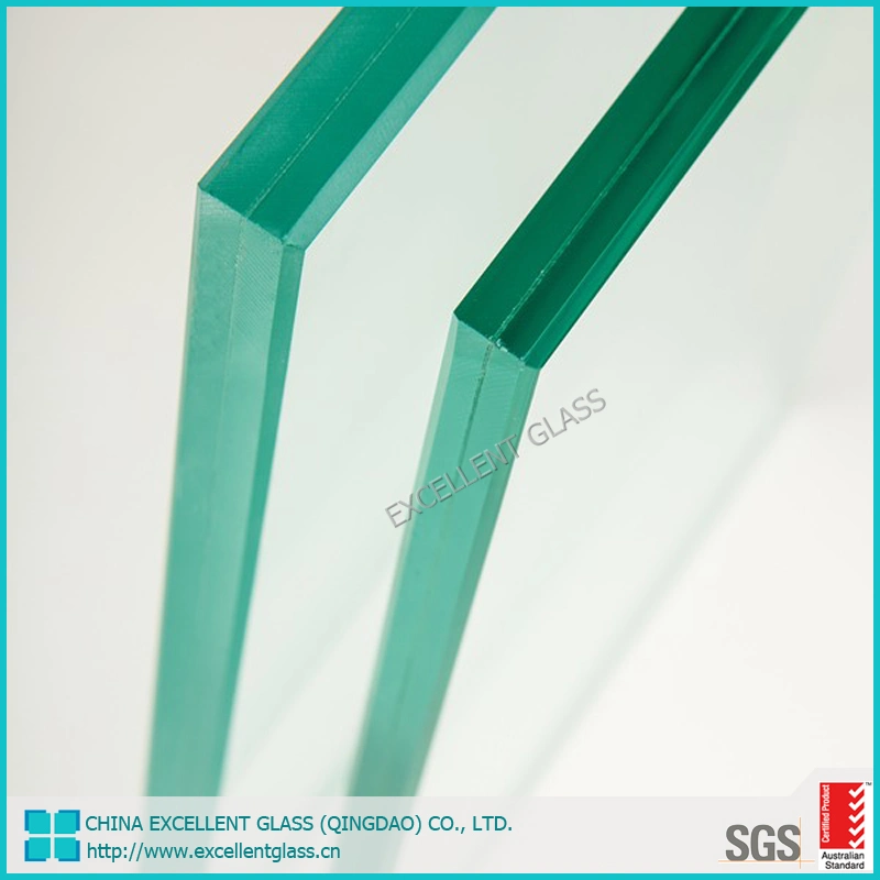 Safety Laminated/Tempered Laminated Glass for Buliding, Decoration Customized Thickness and Size Excellent Glass Factory Supplys