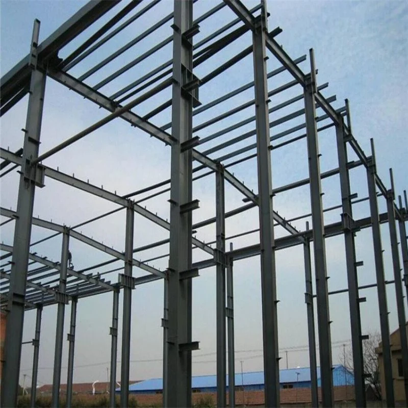 Prefabricated House Metal Frame Warehouse Building Garage Steel Structure