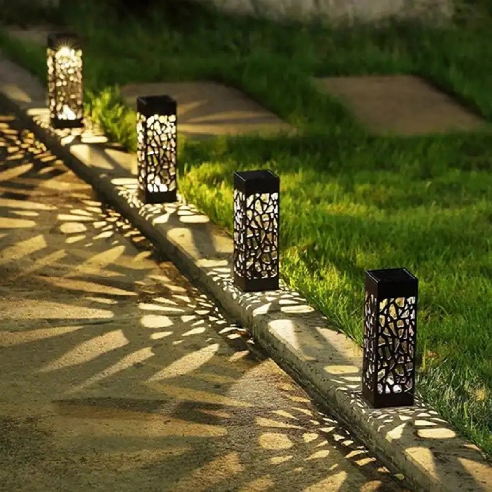 Garden Street Lights Meilleure Lampe de Vacances à Batterie Système d'Éclairage Domestique Ampoule Rouge