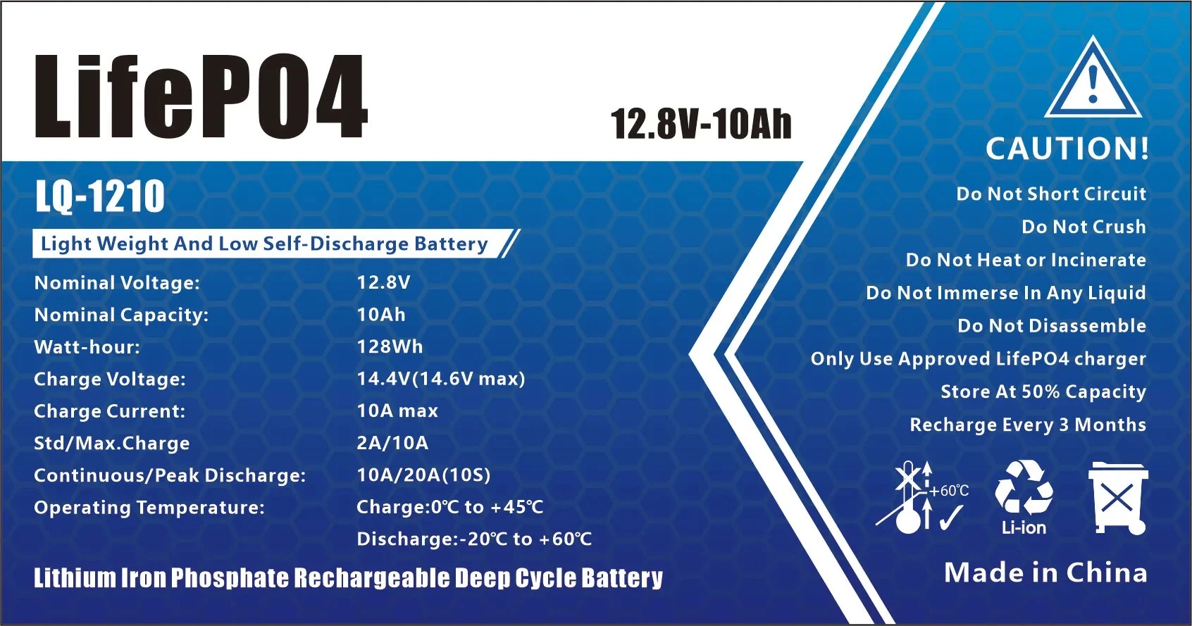 Bateria de atacado LiFePO4 12 V 10 ah 50 ah 100 ah 150 ah 200 ah lítio Ferro fosfato bateria RV/Golf Cart/Yacht/Marine Solar Storage bateria Pack