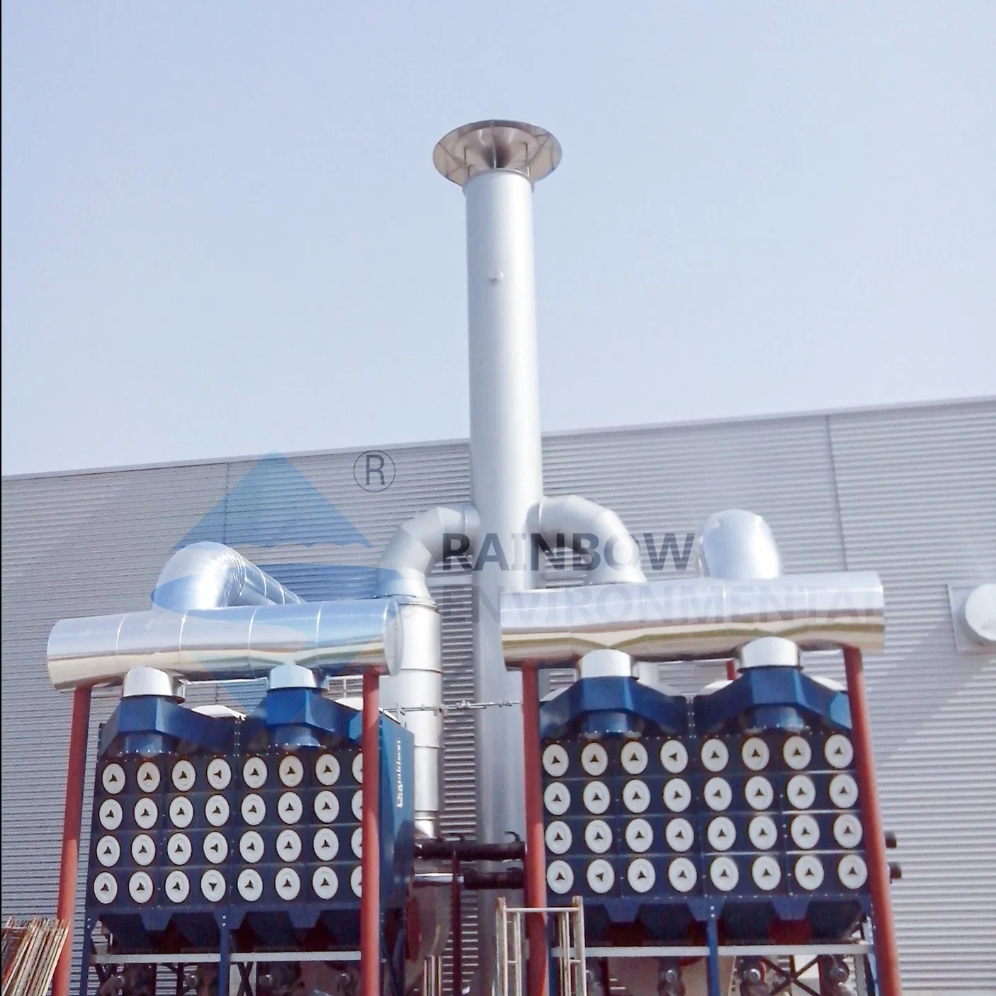 Central Air Conditioning System Ventilation Tube Boiler Direct Combustion Engine Diesel Generator Ventilation System