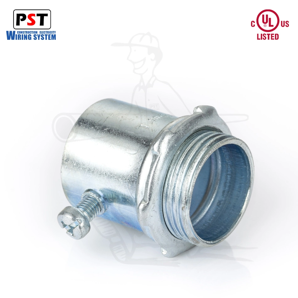 Steel EMT Conduit Fittings EMT Pipe Steel Set Screw Type Connector