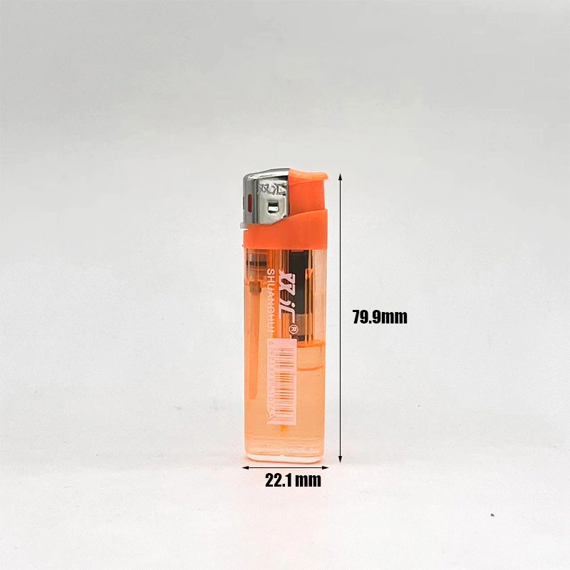 Wholesale/Supplier Classic Fashion Transparent Plastic Disposable Open Flame Lighter