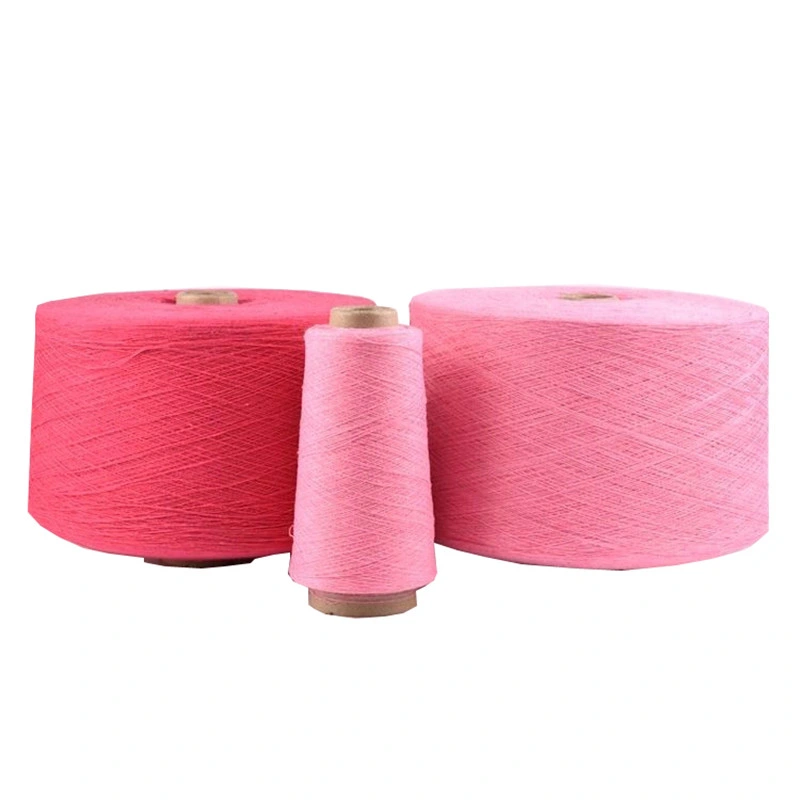 Ne16s/1 Open End Recycled Cotton Polyester Blended Regenerated Yarn for Towel